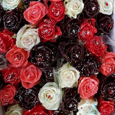 Bouquet di Rose di cioccolata