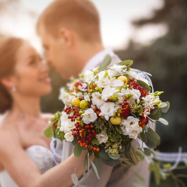Bouquet melette e bacche-0