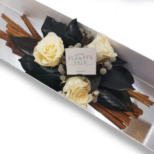 Composizione Rose Stabilizzate Cannella-6580 Composizione Rose Stabilizzate Cannella-6580