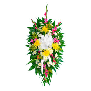 Cuscini Funebri per Condoglianze – Corona floreale-3163