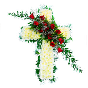 Cuscini Funebri per Condoglianze – Corona floreale-3165