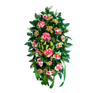 Cuscini Funebri per Condoglianze – Corona floreale-3168