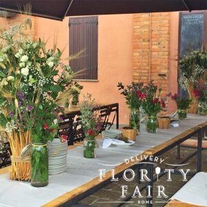 Composizione Spighe Buffet-5457 Composizione Spighe Buffet-5457