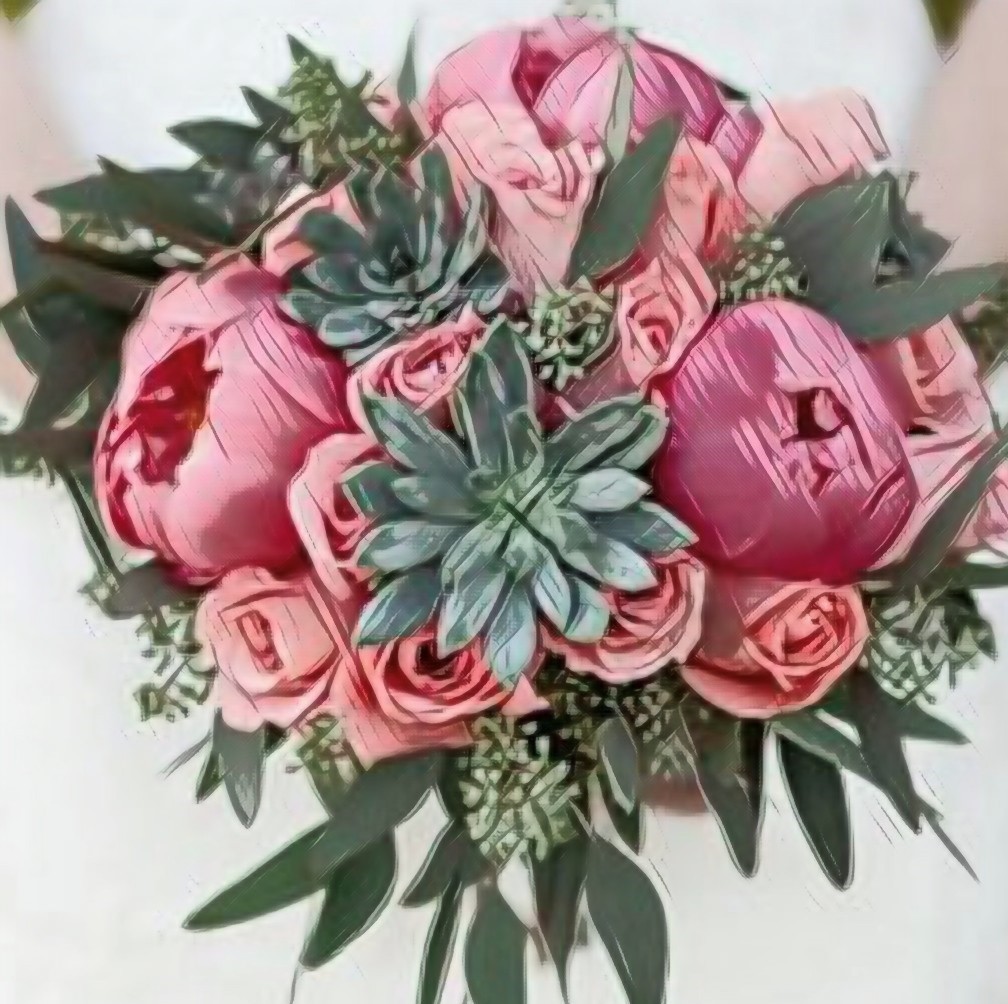 bouquet-peonie-e-piante-grasse bouquet-peonie-e-piante-grasse